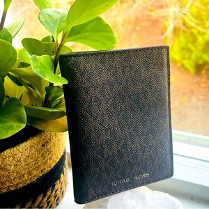 Michael Kors-Brown Small Flip Wallet